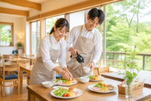軽井沢のペンション住み込みバイトはきつい？仕事内容・寮・求人選びを解説