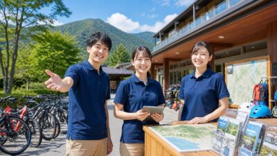 夏休みのリゾートバイトでアクティビティ受付はきつい？仕事内容と向き不向き