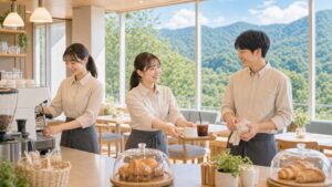 夏休みのリゾートバイトでカフェ・ラウンジはきつい？仕事内容・向き不向きを解説