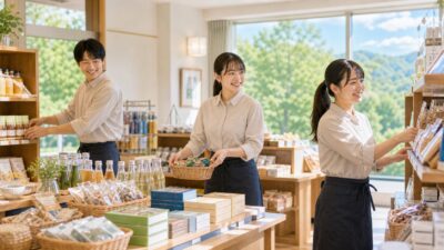 夏休みのリゾートバイトで売店・ショップはきつい？仕事内容・向き不向きを解説