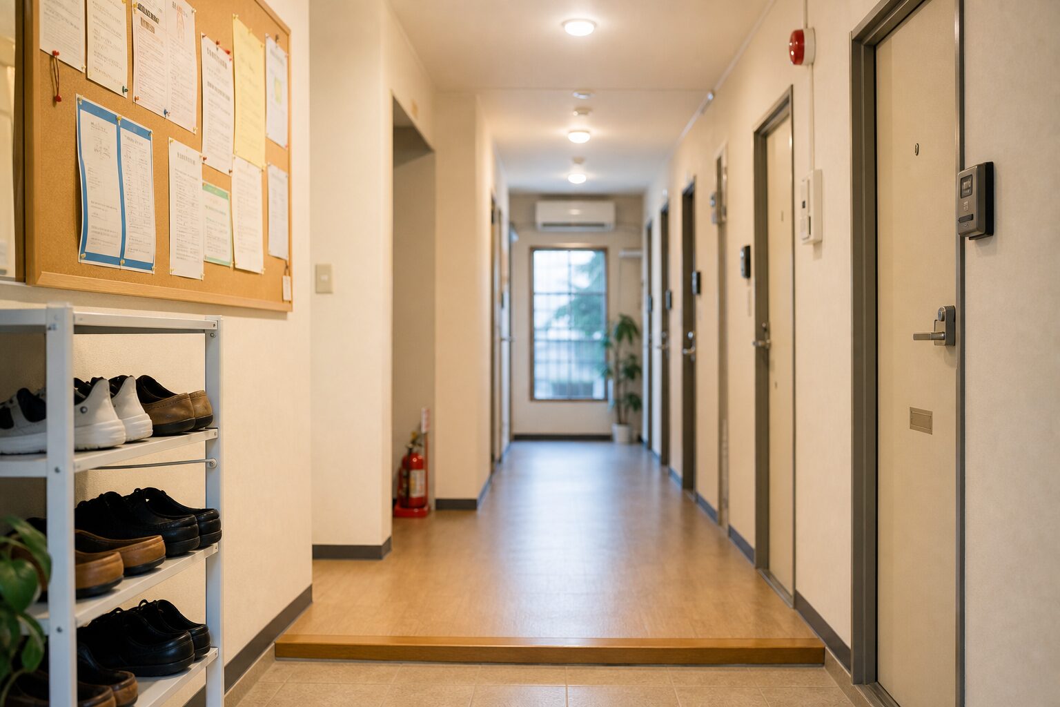 住み込みバイトの寮の安全性と生活環境を確認するイメージ