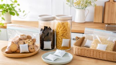 片栗粉の保存容器にスプーンを入れっぱなしでよい？湿気とこぼれ対策