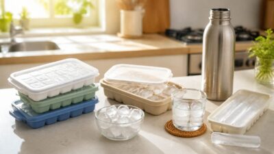 製氷皿から水滴が冷凍庫に落ちる原因は？運びやすいフタ付きトレーの選び方