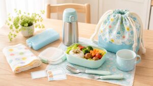 保育園・小学生のお弁当グッズまとめ|水筒・保冷・洗い替えの選び方