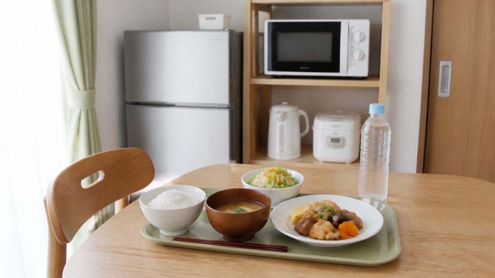 リゾートバイトの寮で食事と生活費を考えるイメージ