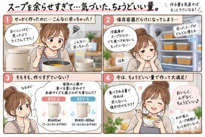 レコルトで作ったスープが余る時の保存どうする？冷蔵・冷凍容器の選び方
