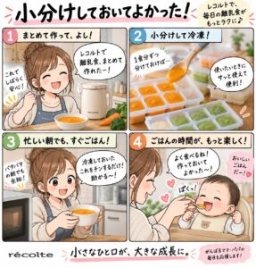 レコルトで作ったスープが余る時の対策｜小分け保存と冷凍容器の選び方