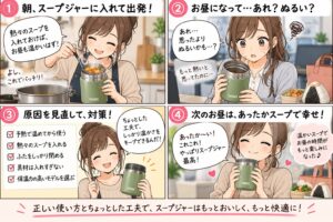 スープジャーの選び方まとめ｜容量・保温・漏れ・洗いやすさで比較
