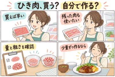 レコルト ボンヌRCP-7でひき肉は作れる？150g・200gの上限と粗びきのコツ