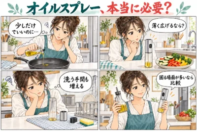 オイルスプレーは必要？普通の油差しで十分な人・買う意味がある人